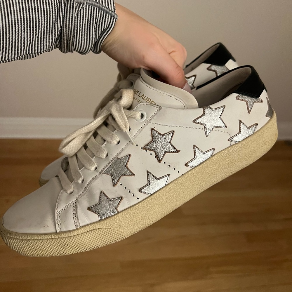 Saint Laurent court classic star sneaker